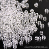 Nissan, glossy beads with tassels, 1.5mm, 4mm