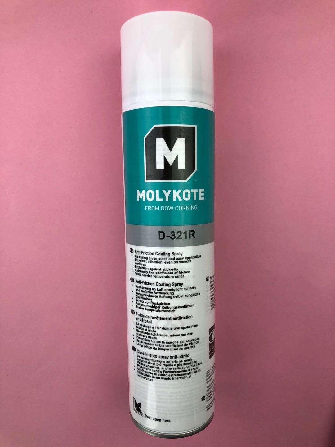 道康宁摩力克D321R/MOLYKOTE D-321R快干型二硫化钼喷剂400ML