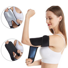 廠家批發暴汗手臂套口袋款運動手肘套護手套健身護臂綁帶手臂包