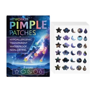 Cross-Border Exclusive Acne Patch to Cover Closed Acne, Acne Patch, Waterproof and Breathable Starry Sky Acne Patch