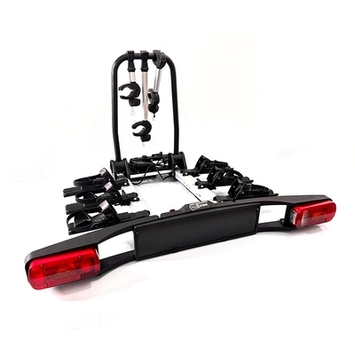 Car Rear Tow Bicycle Rack Car bike rack - foldable-3-tow-hook-type