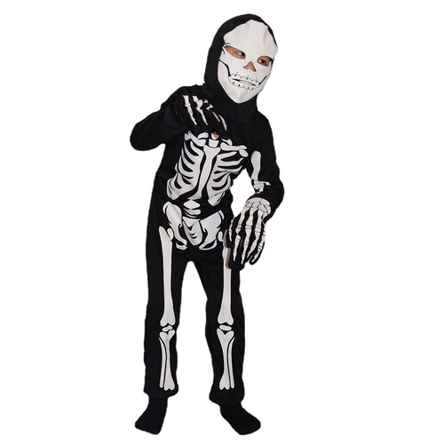 Halloween children's skeleton costume skeleton ghost cosplay costume cosplay theme dance ghost costume jumpsuit