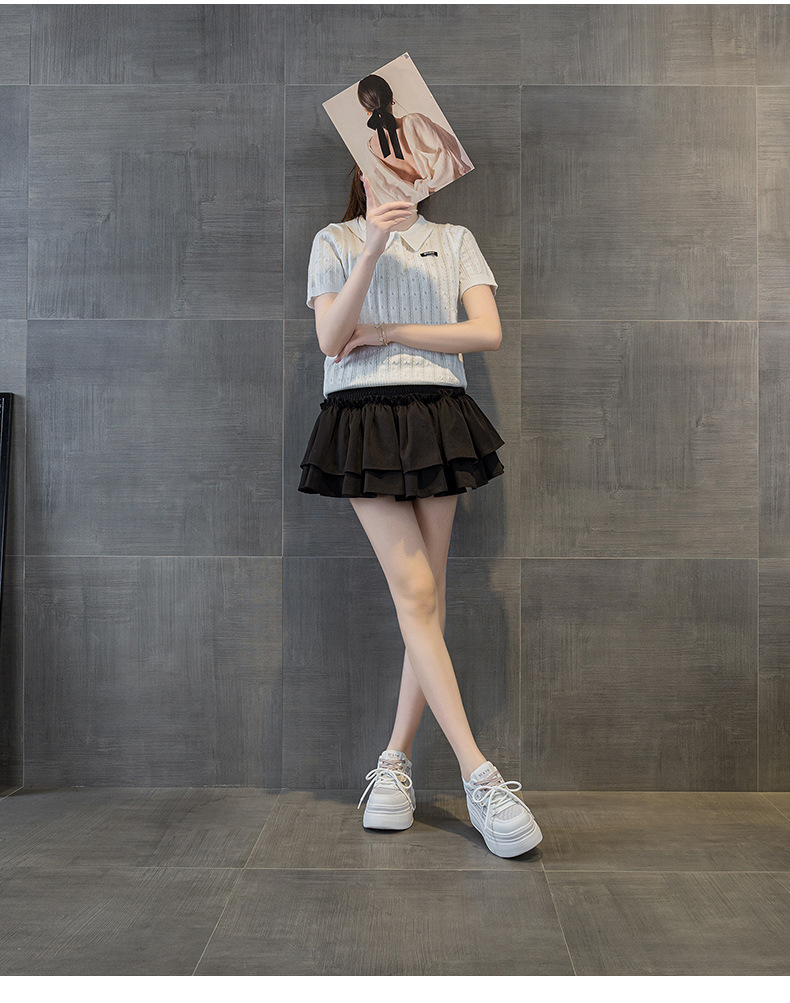 Giày sneaker nữ đế dày tăng chiều cao phong cách thể thao nhẹ — Tím 5057, Mơ 5057 chi tiết 16