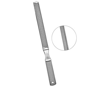 13cm four-sided file lengthened thickened beauty stainless steel polished edge nail file pedicure file nail file nail file