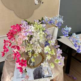 仿真垂丝茉莉花假花海棠花婚礼堂吊顶装饰婚庆背景插花家居摆放花