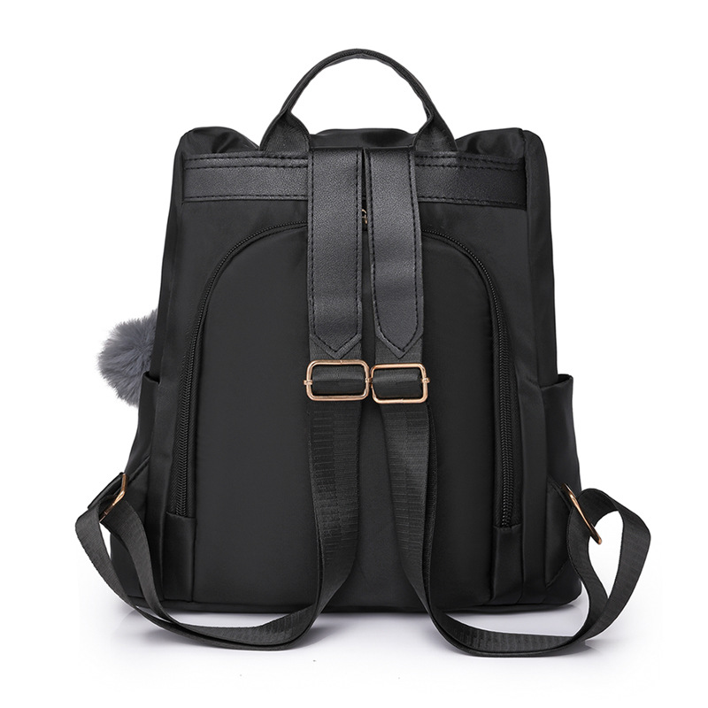 2023 nueva mochila antirrobo de nailon para mujer casual de moda, mochila de doble uso para viajes al aire libre retro simple