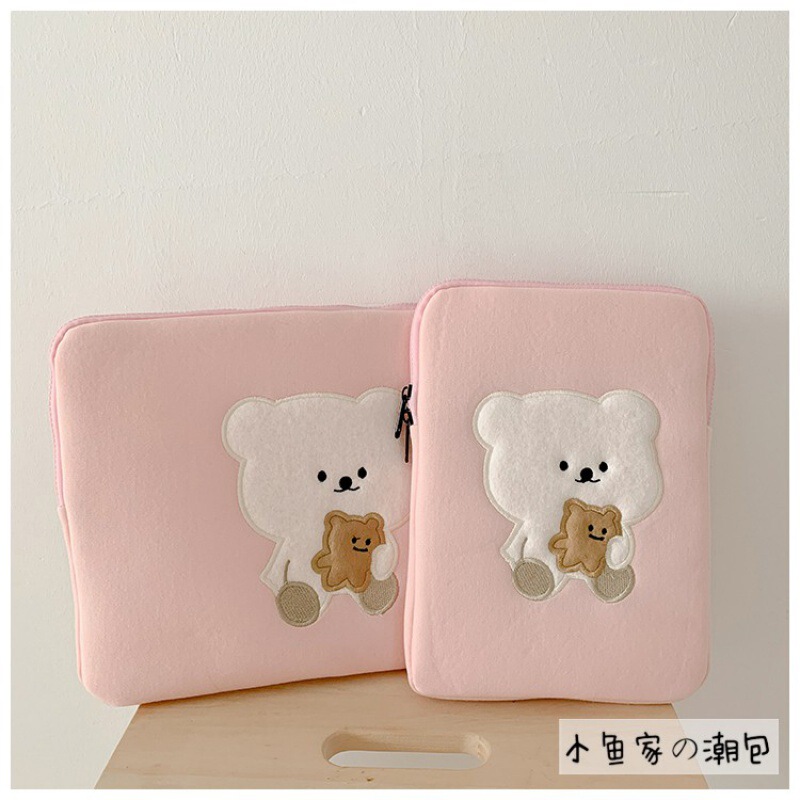 韓国mazzzzyかわいい手にファイルバッグ13/15インチノートパソコンバッグ11ipad内胆バッグ|undefined