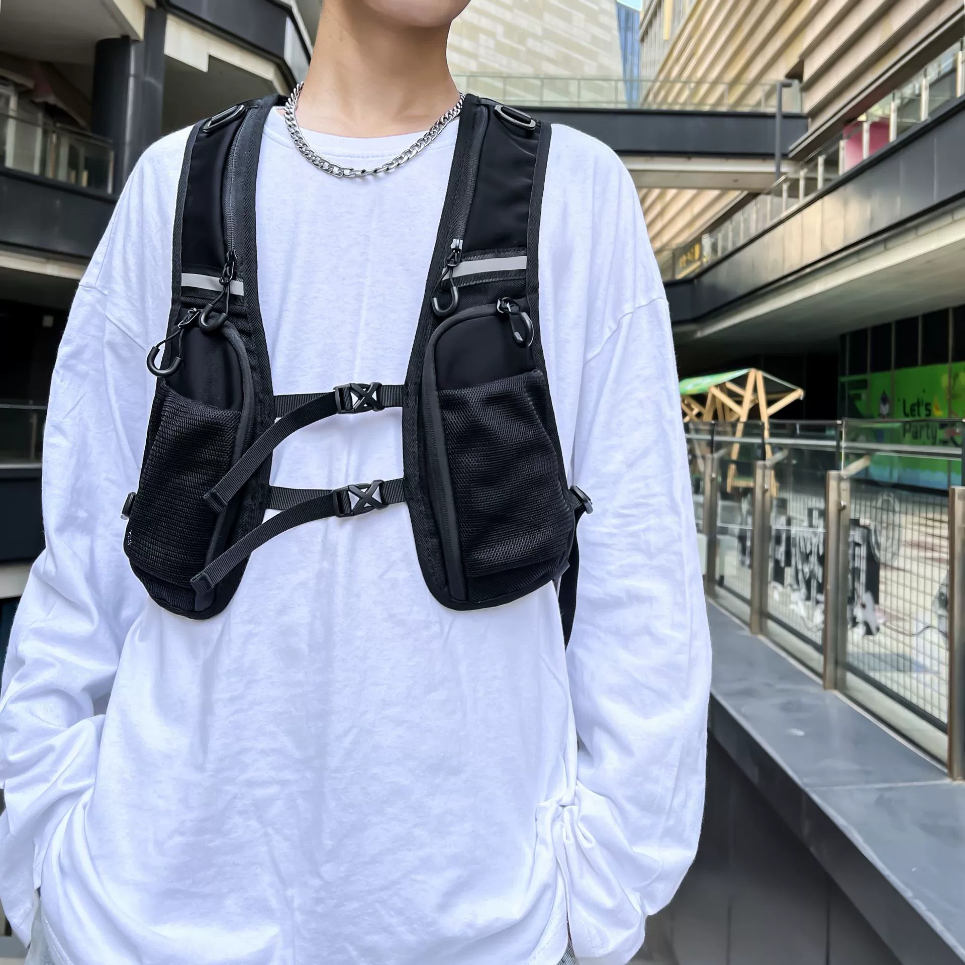 Путешествия универсальная трендоваяChest bag, тактический рюкзак, жилет