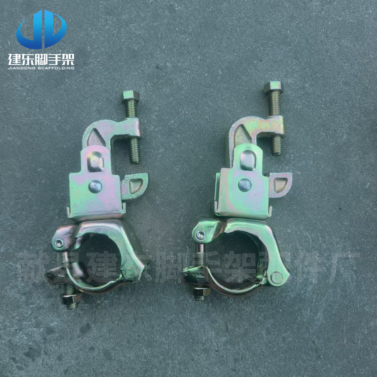 C型钢板扣件新型日式木工扣冲压悬梁辅卡扣方管连接件镀锌管夹