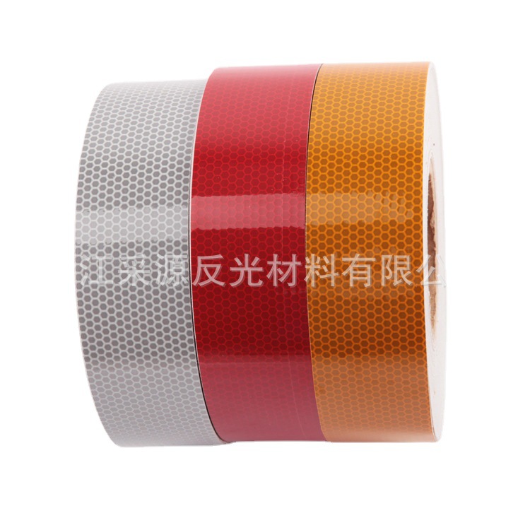 PET高强级反光膜道路交通标志牌反光贴国标三类蜂窝状反光材料