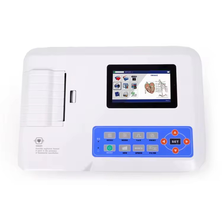 デジタル 3 チャンネル ECG300G 3 チャンネル心電図マシン|undefined