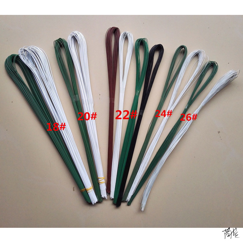 翻糖铁丝花艺花店糖人花黏土蛋糕店粘土婚庆支撑杆人偶工艺品