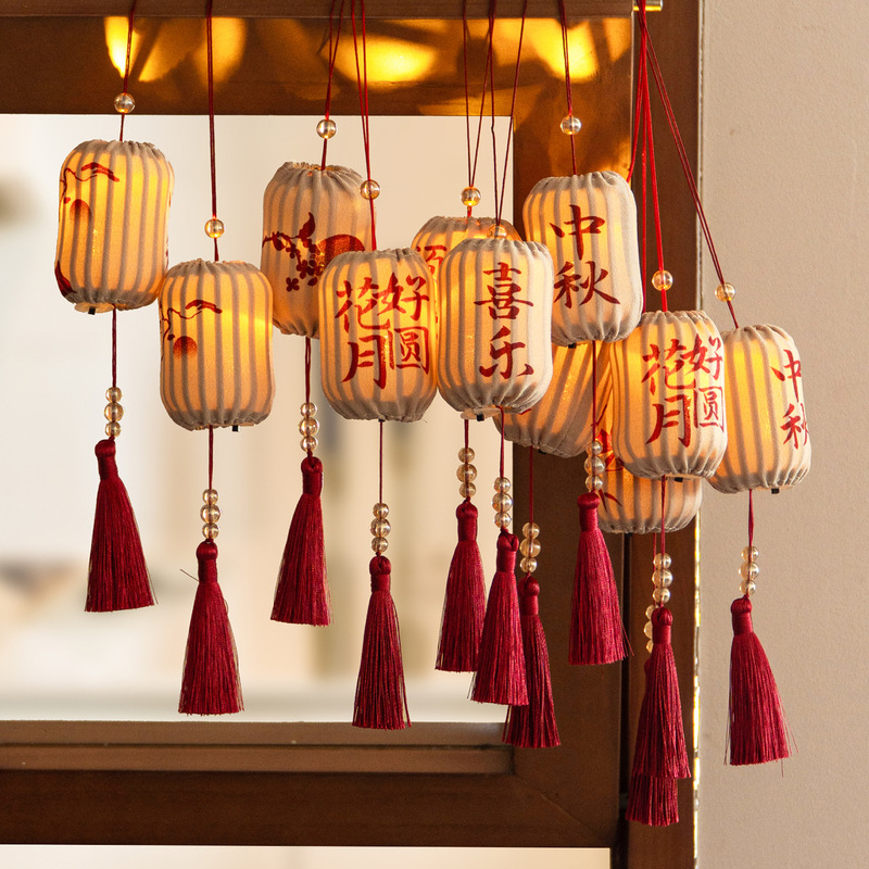 2026 New Year Glowing Lantern Decoration Spring Festival Traditional Cloth Palace Lantern Door Hanging Outdoor Atmosphere Indoor Hanging Tree Arrangement 2026 New Year Glowing Lantern Decoration Spring Festival Traditional Cloth Palace Lantern Door Hanging Outdoor Atmosphere Indoor Hanging Tree Arrangement