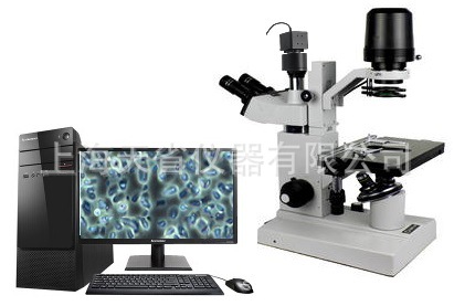 倒置生物显微镜 XSP-16C、倒置电脑型生物显微镜、三目生物显微镜