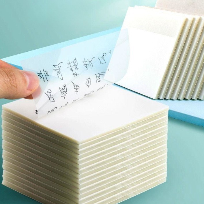 シンプルな透明な付箋は学生が重点マークでノートを作ることができます。|undefined