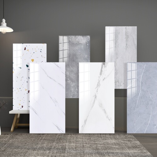 Self-adhesive tile and marble wall sticker for wall decoration, concealing defects, living room background, waterproof and moisture-proof aluminum-plastic board wallpaper