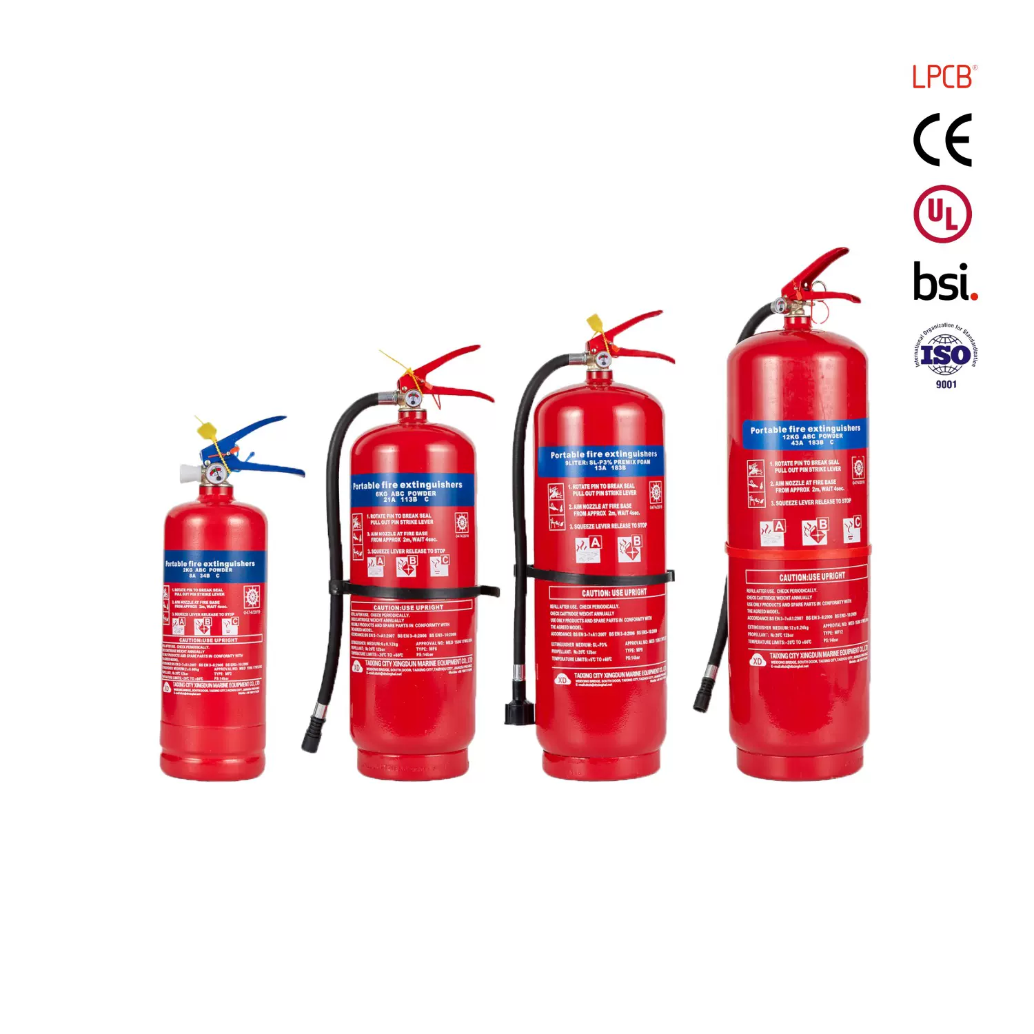 供应MF2贮压式干粉灭火器2KG手提式消防器材EC/CCS认证车用