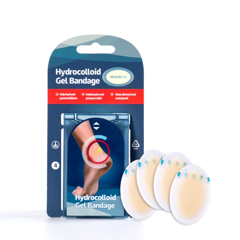 Fábrica al por mayor blister pulido post tacón alto mujeres antidesgaste combinación pegatinas silicona casual pegatinas anti-desgaste