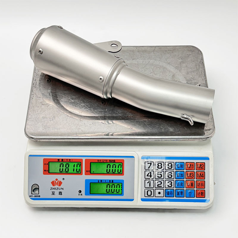 Suitable for modification of the exhaust pipe of Zhangxue 500RR motorcycle. Zhangxue 500RR front and rear section valve exhaust