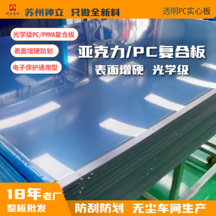 Hardened Pc/Pmma Composite Board High-Impact Mechanical Instrument Product Protection Impact Resistance Impact Protection