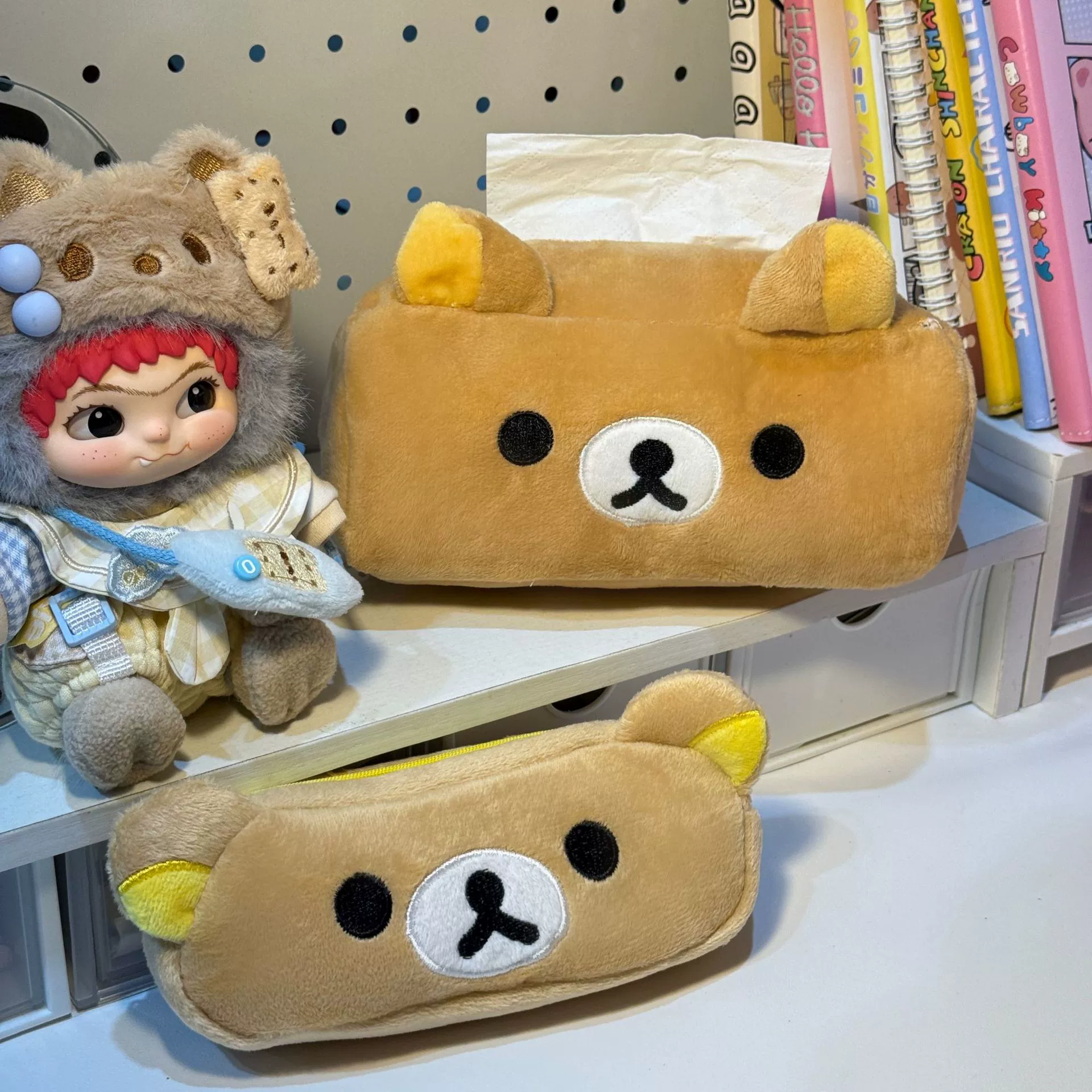 Cute table facial towelettes, wipes, storage box, cartoon high quality pack