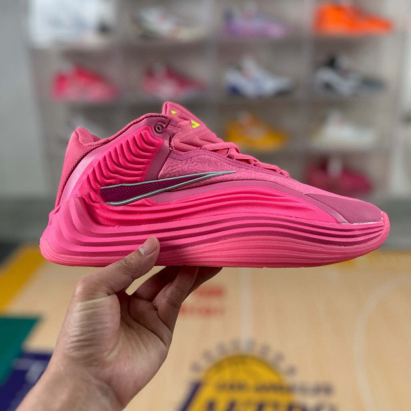 Zapatillas de Baloncesto para Entrenamiento Freak 7 de Cuero y Caucho Transpirables Antitorsión