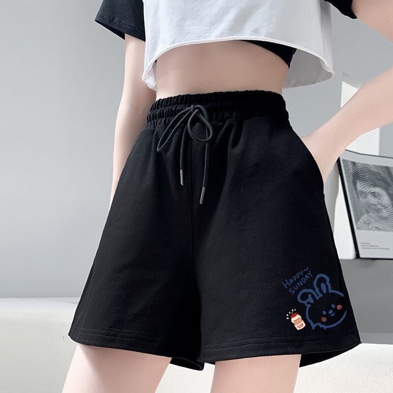 Ice Silk Sports Shorts for Women, Summer Thin Style, Loose Fit, Slimming, Suitable for Outdoor Running, Fitness, High-Waisted, Versatile, Casual Three-Quarter Shorts Ice Silk Sports Shorts for Women, Summer Thin Style, Loose Fit, Slimming, Suitable for Outdoor Running, Fitness, High-Waisted, Versatile, Casual Three-Quarter Shorts