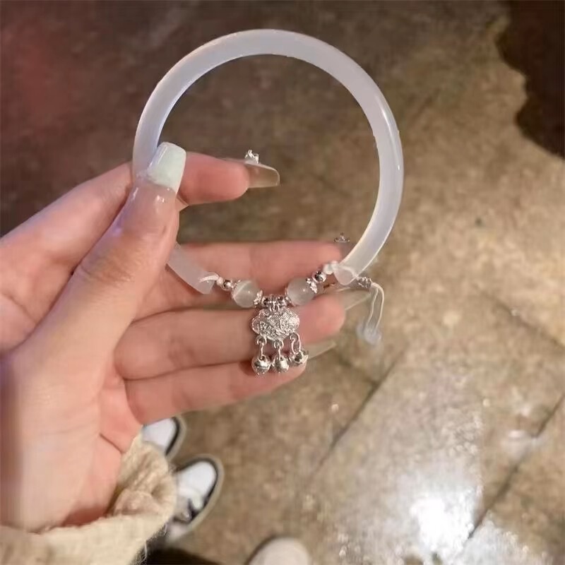 S925碎银子纯银蝴蝶手链女轻奢小众精致足银手镯手饰女友闺蜜礼物|undefined