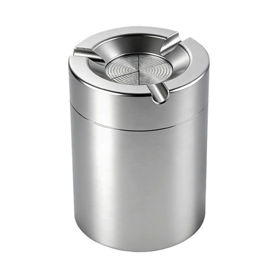 New aluminum alloy car ashtray, Car ashtray - upgraded-car-ashtraymoonlight-silver
