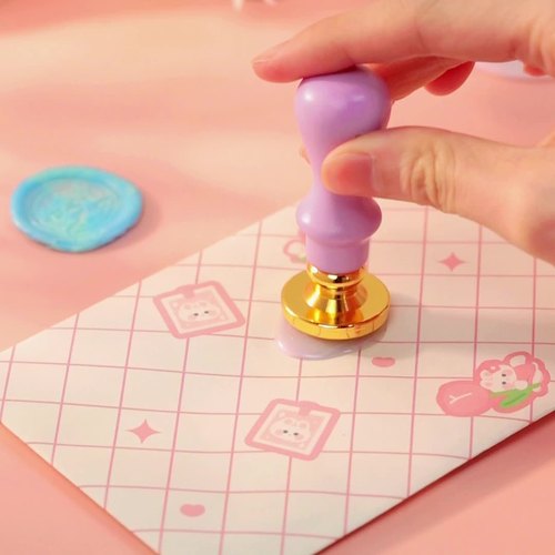 Cute Woodland Sanrio Sweet Treat Party Enamel Stamp Set Handbag Accessories DIY Kids Enamel Wax