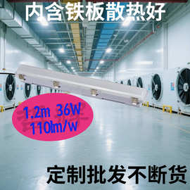 出口标准新设计卡扣款36W应急三防灯厂房超市用LED蒸汽密封灯