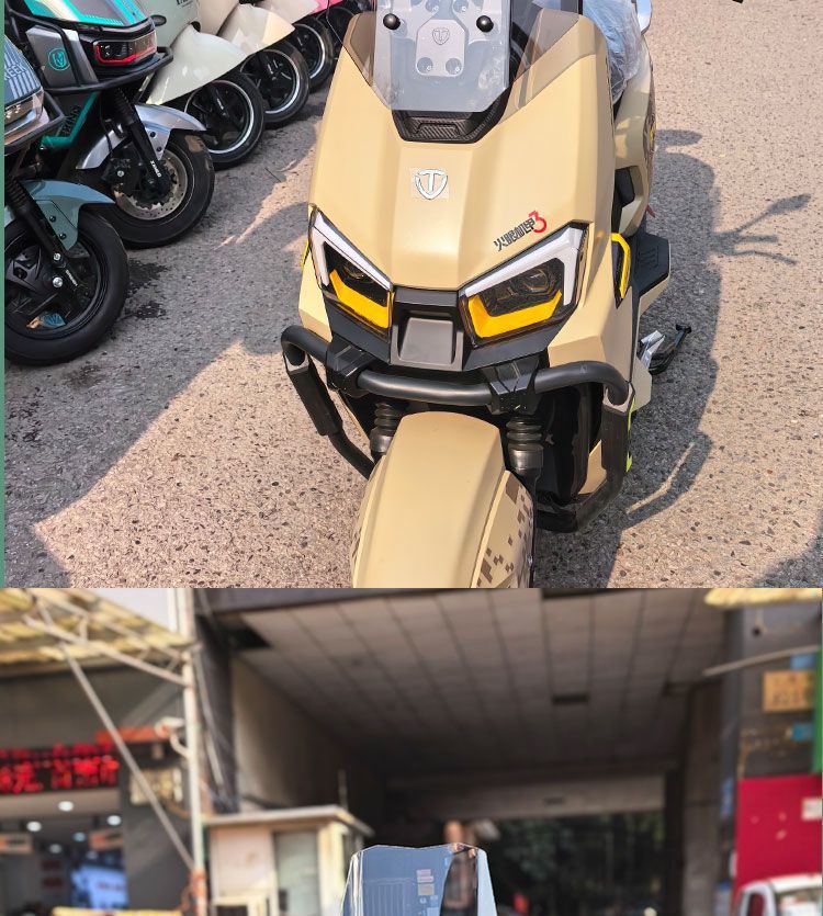 Suitable for the Modification of the Tailing Fengshen Fire Eye Mecha 3 with an Elevated Front Windshield and Tailing King Windshield Front Chest Guard