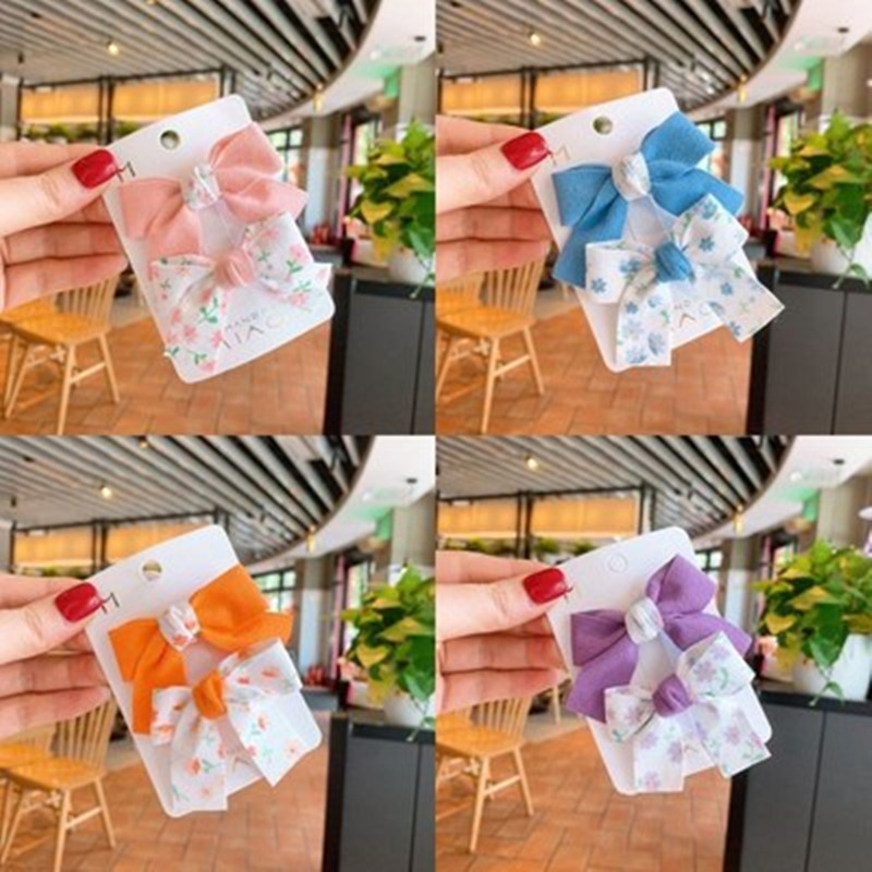 Horquilla para niños estilo coreano fresco ins arco horquilla clip lateral lindo no lastimar el pelo clip floral accesorios para el cabello