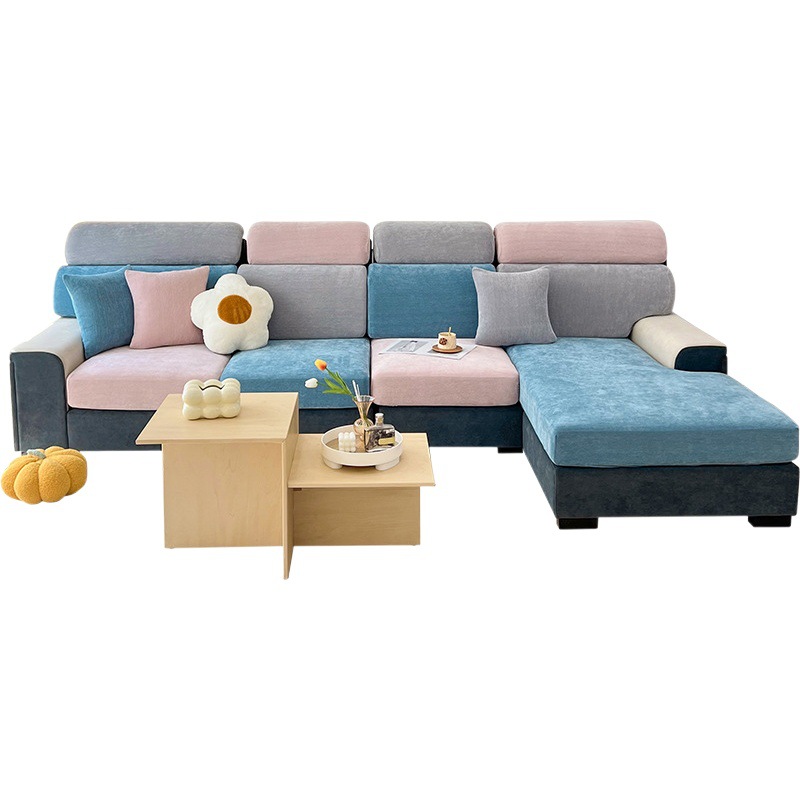 Cubierta del sofá cubierta todo incluido asiento de concubina cuatro estaciones universal sofá cojín cubierta del sofá toalla elástica