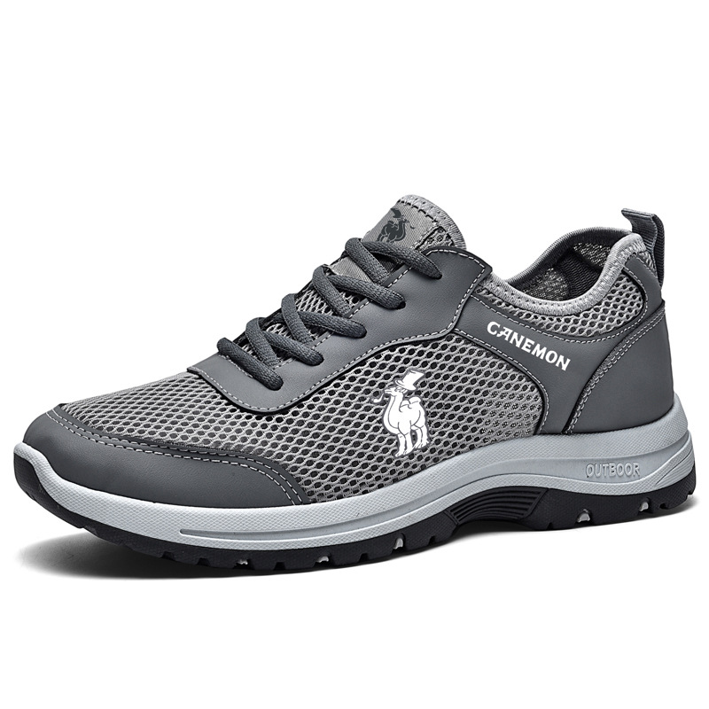 Mesh Breathable Summer New Men's Shoes Outdoor Large Size Lightweight Soft-Soled Sports Shoes Men's Casual Shoes Size 47