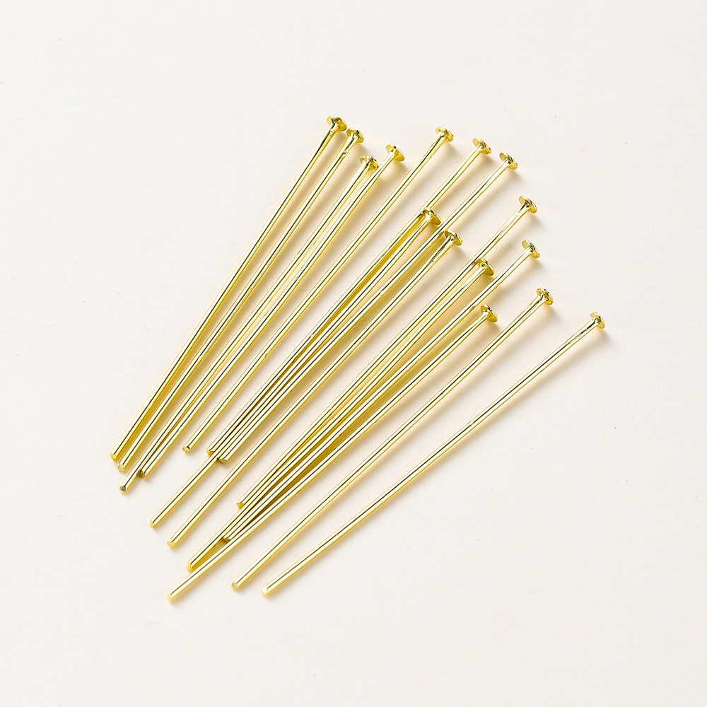 14k color-preserving flat needle