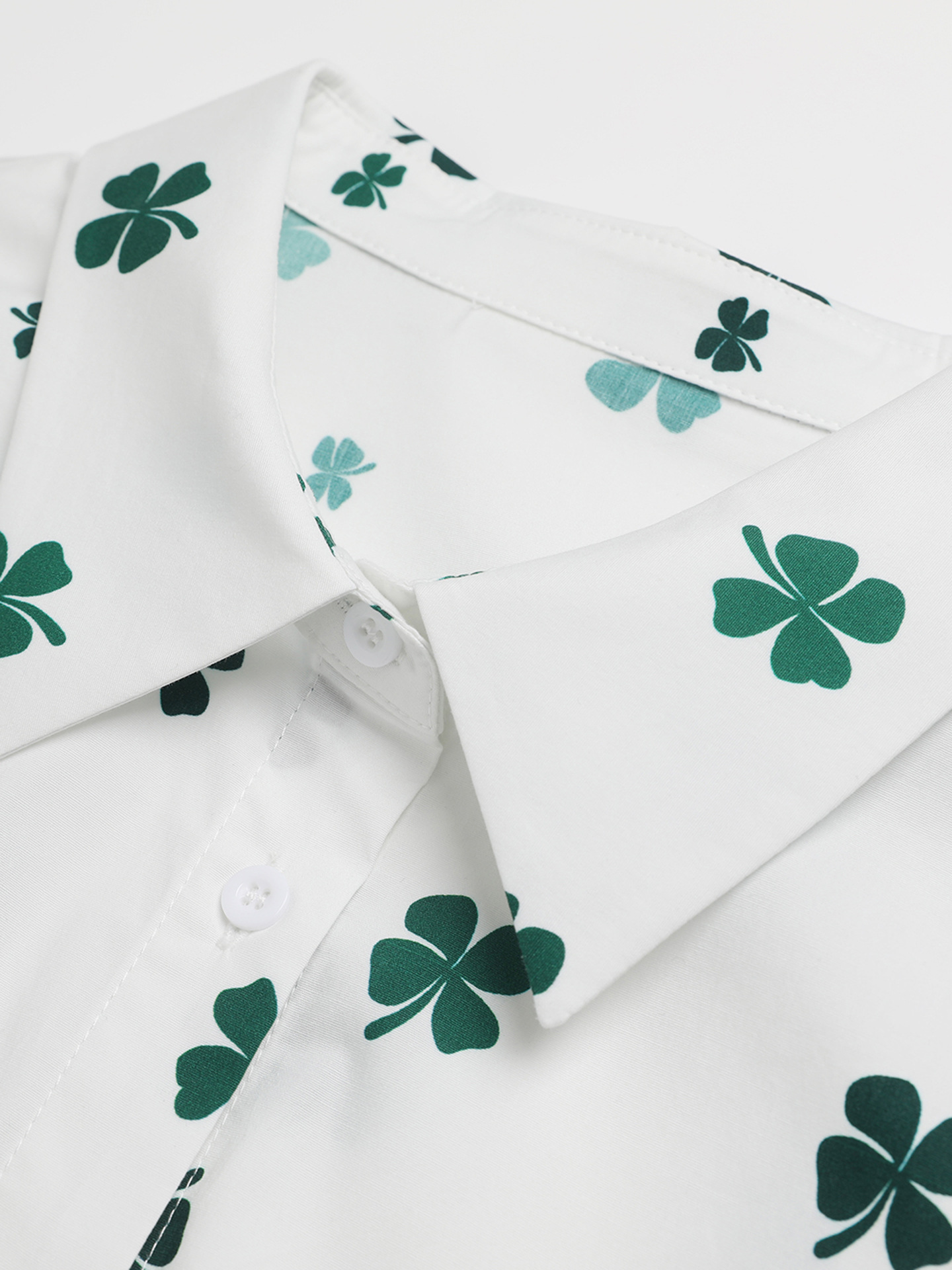 Đầm maxi nữ thắt eo in họa tiết hoa, tay ngắn cổ bẻ, chất cotton thoáng mát — màu trắng