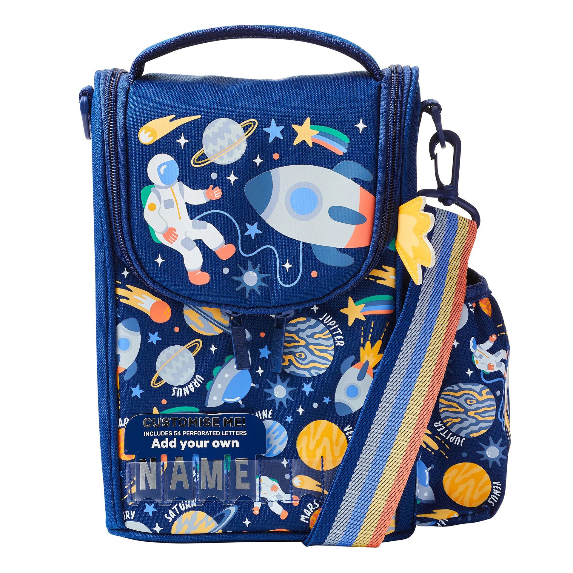 Blue rocket vertical meal bag (with band