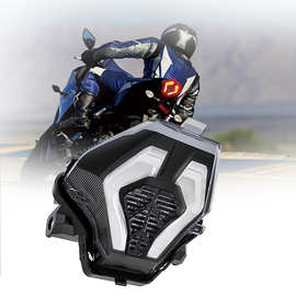 摩托车LED尾灯改装适用于2014-2017 Yamaha MT 07 FZ 07带E-mark