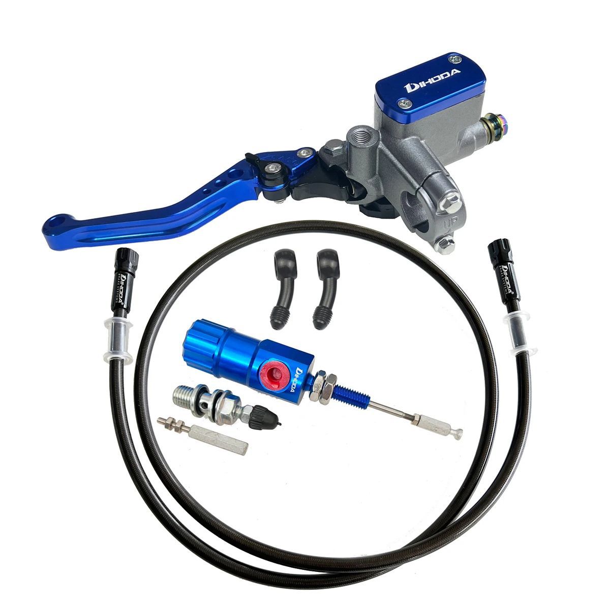 Motorcycle modified square pump clutch kit, cable-operated clutch converted to hydraulic clutch, hydraulic clutch master pump assembly parts