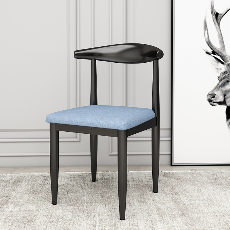 Mesa de comedor Silla de lujo hogar cuerno silla respaldo escritorio aprendizaje maquillaje simple moderno restaurante especial negociación silla