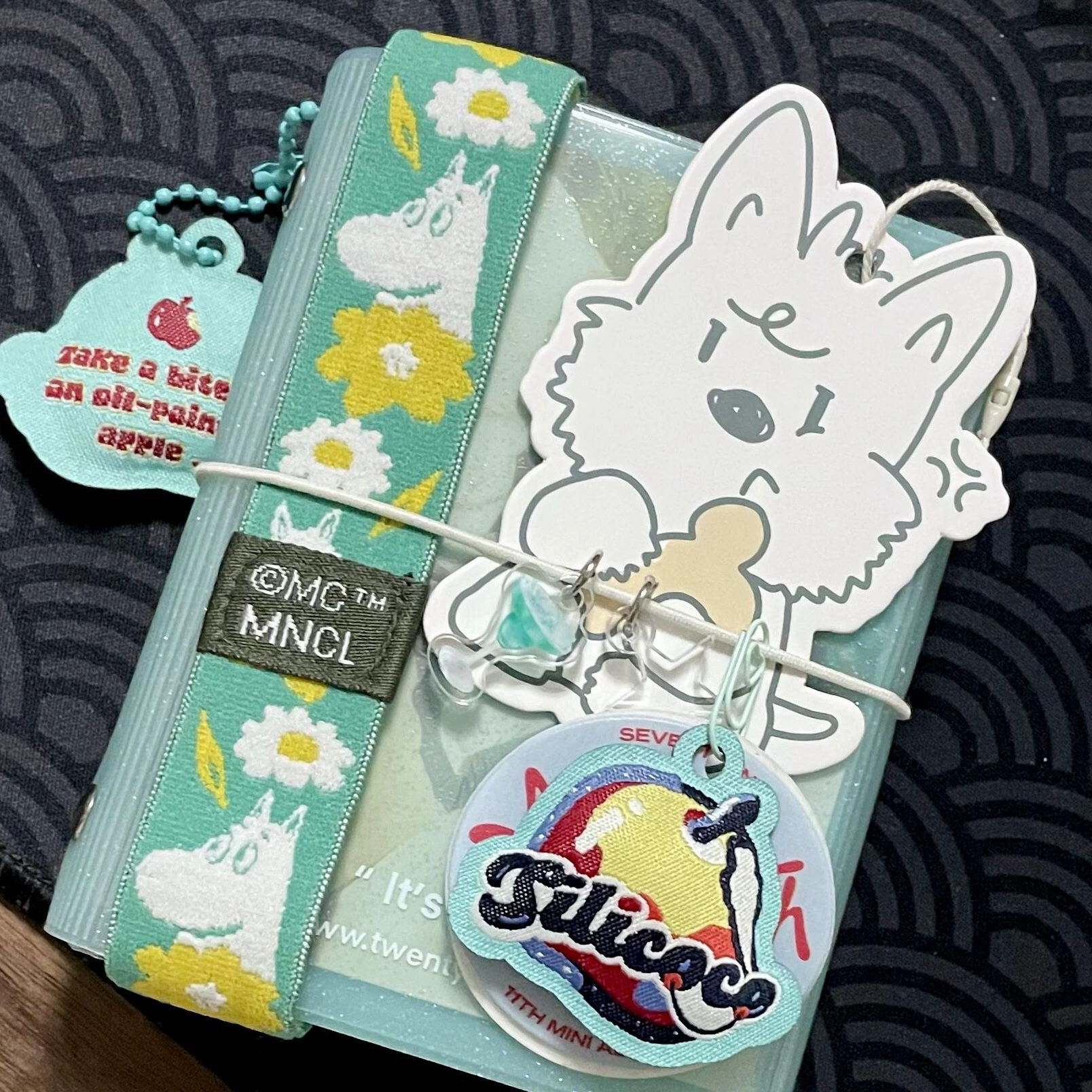 Thin mint cartoon laptop PVC, tear-off sheet