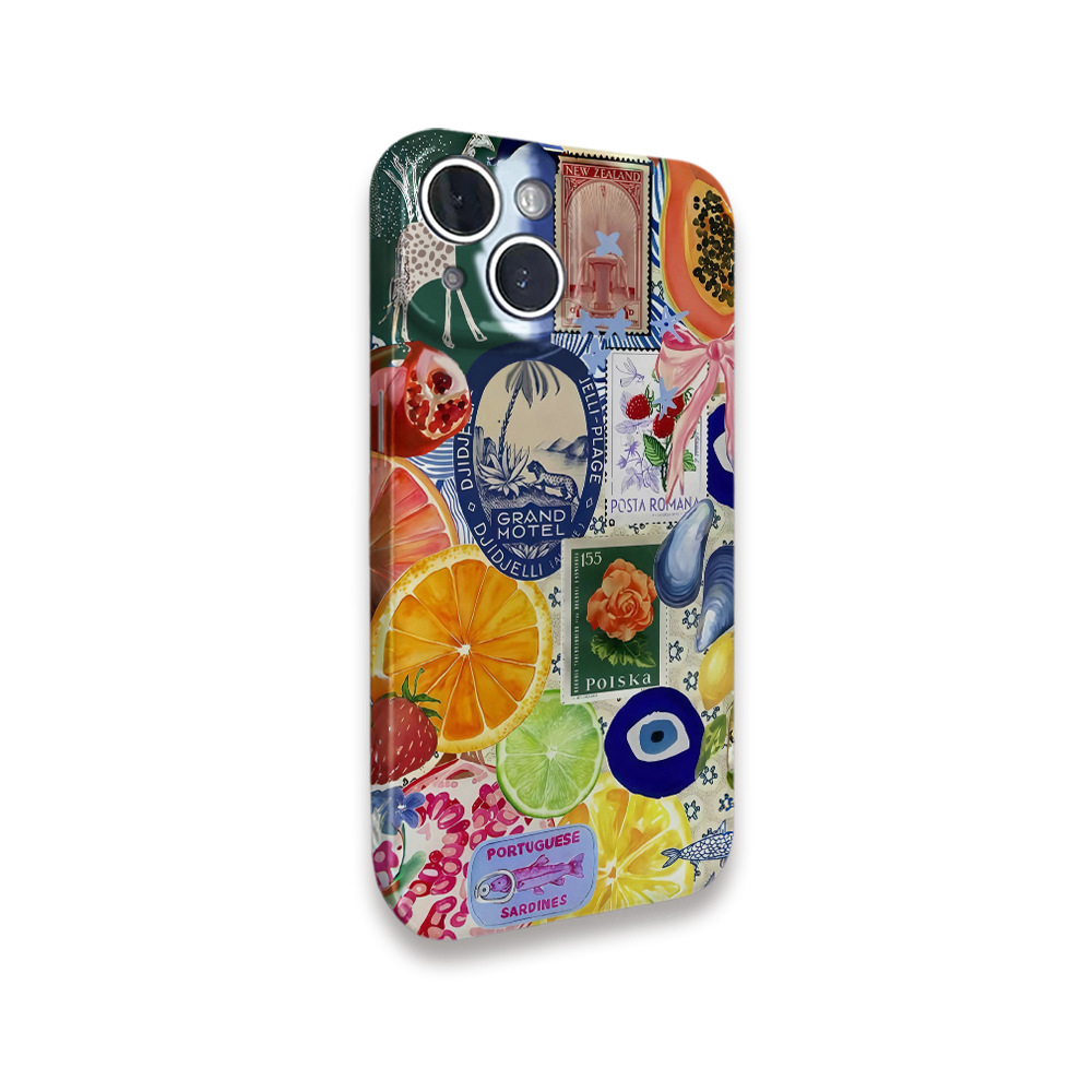 35g Weight iPhone Applicable Brands Phone Cases Classification Feilin Material Fruit Pattern Simple Style Style Feilin Fruit Simple Style Phone Cases Phone Accessories 5