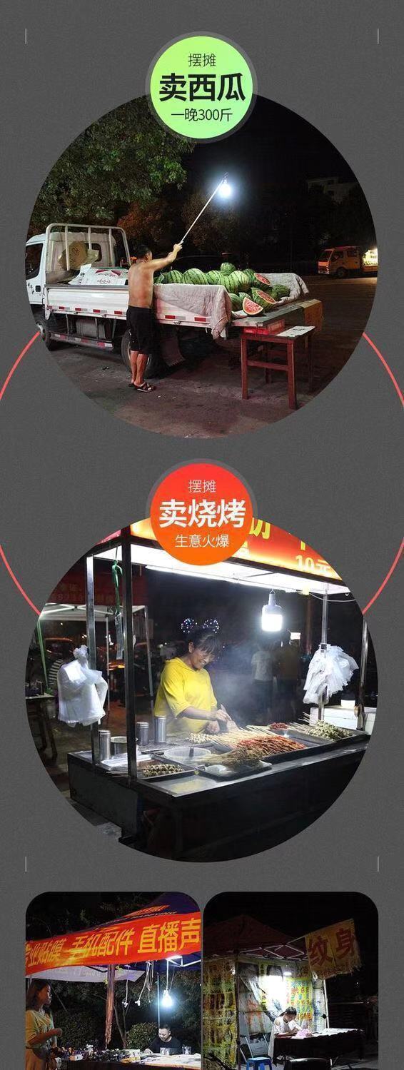 太阳能充电灯泡