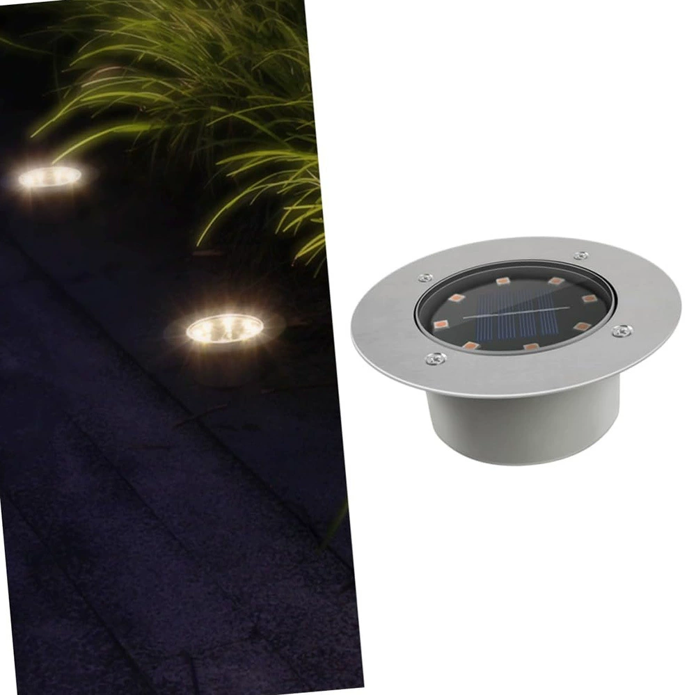 LED lamp solar-powered for cemetery, garden lights