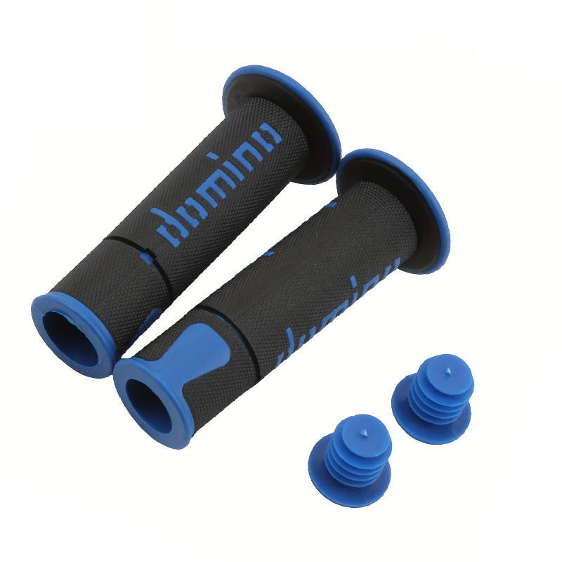 Motorcycle Universal Accessories Modified Domino Handlebar Grips Off-Road Vehicle Anti-Slip Handlebar Covers Direct Sales from the Manufacturer Cross-Border