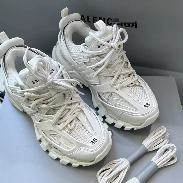 Putian Pure Original Paris Track3.0 Dad Shoes Thick-Soled Height-Increasing Sneakers Retro Casual Running Shoes for Men and Women