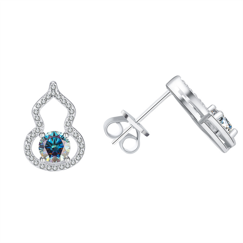 컬러풀 블루 모이사나이트(GRA 인증서)