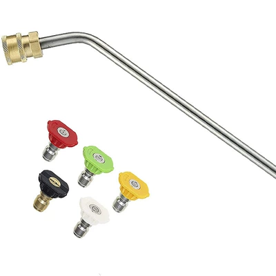 cleaning seven-piece five-color nozzle, High pressure car wash water gun