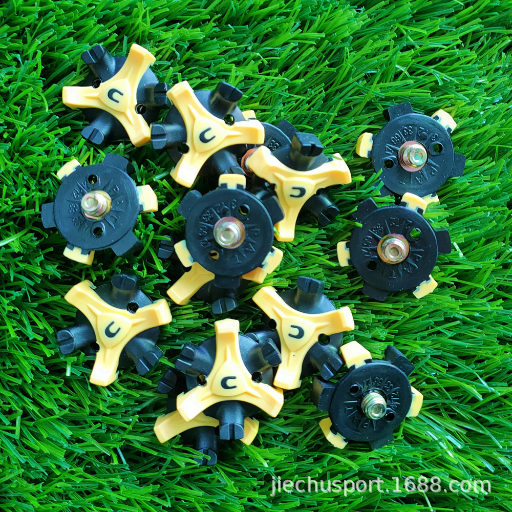 Picos de golf tornillo giratorio picos de golf accesorios de zapatos de golf